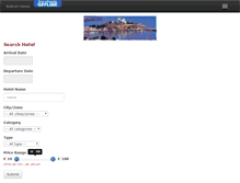 Tablet Screenshot of bodrumhotels.com